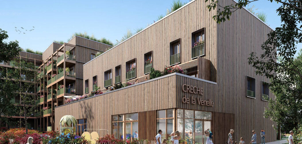 Programme immobilier neuf L’ILOT DES LUMIERES - Ferney-Voltaire aux portes des Bains des Pâquis en 20 min (01210) - Référence : 11339