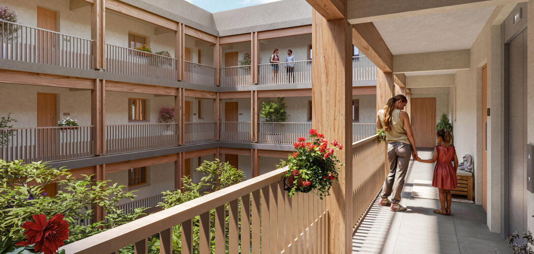 Programme immobilier neuf Neo Patio - Ferney-Voltaire proche du tramway (01210) - Référence : 14287