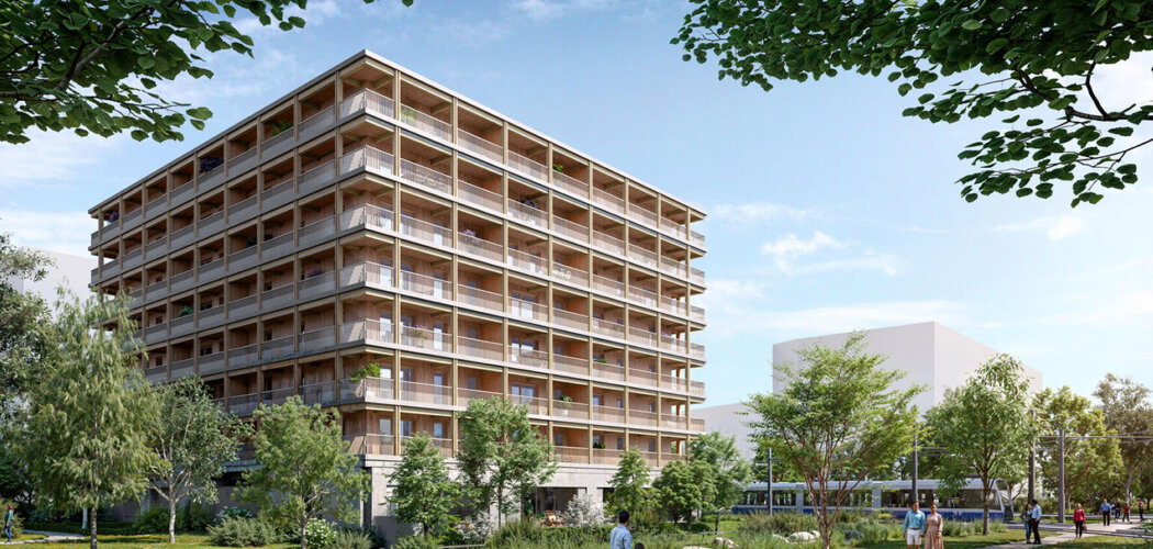 Programme immobilier neuf Neo Patio - Ferney-Voltaire proche du tramway (01210) - Référence : 14287