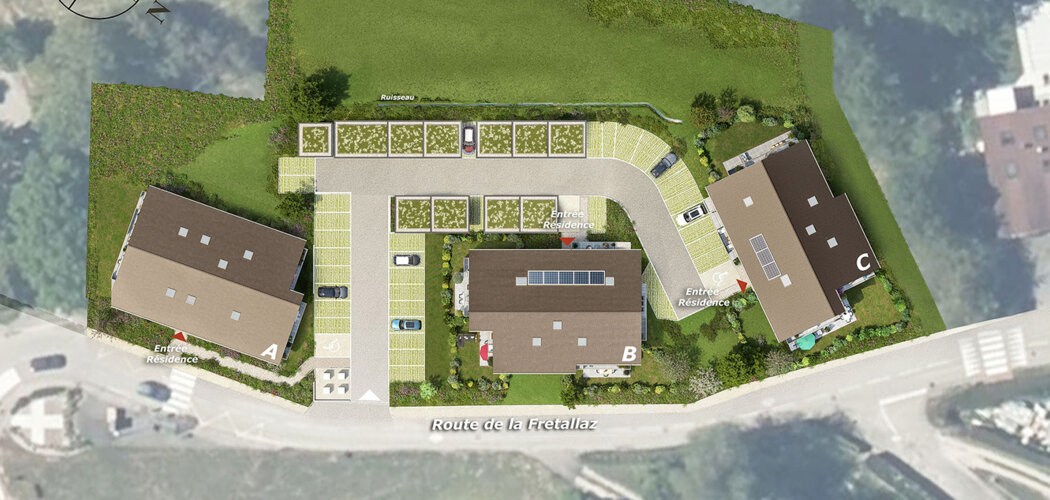 Programme immobilier neuf ALBA - Fillière Saint-Martin-Bellevue résidence savoyarde proche Annecy et Genève (74570) - Référence : 17730
