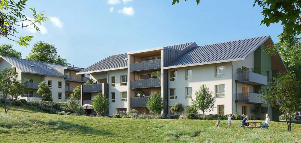 Programme immobilier neuf L'Orée des Prés - Fillières-Saint-Martin-Bellevue résidence neuve proche Annecy (74570) - Référence : 17372