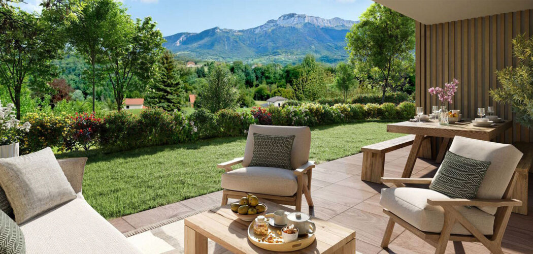 Programme immobilier neuf L'Orée des Prés - Fillières-Saint-Martin-Bellevue résidence neuve proche Annecy (74570) - Référence : 17372