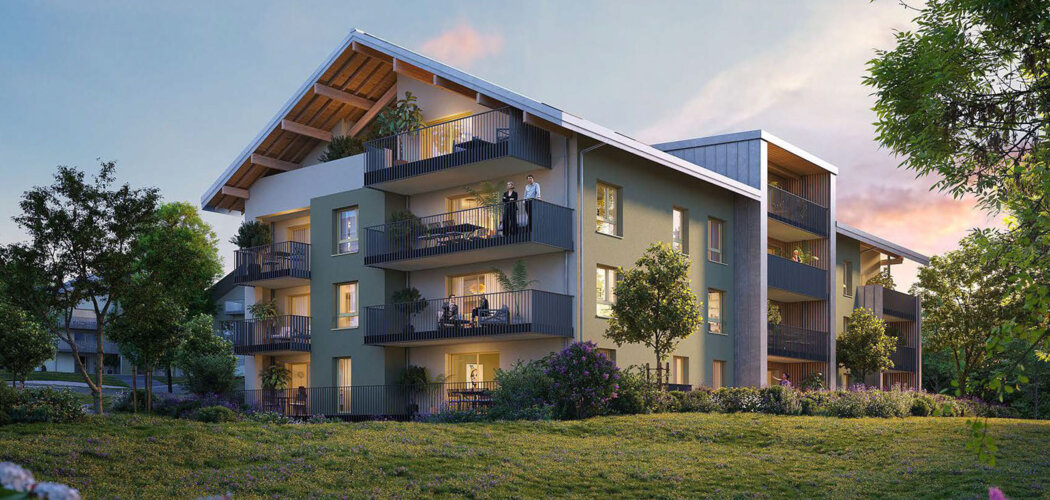 Programme immobilier neuf L'Orée des Prés - Fillières-Saint-Martin-Bellevue résidence neuve proche Annecy (74570) - Référence : 17372