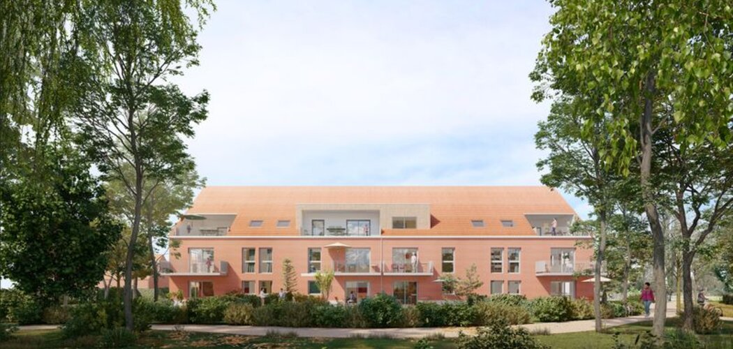 Programme immobilier neuf Le Domaine de Flore - Fleurbaix : 17 appartements et 4 maisons neuves T2–T5 à 20 min de Lille (62840) - Référence : 12043