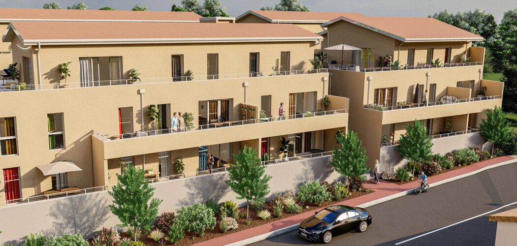 Programme immobilier neuf LE CLOS BEL'AIR - Fleurieux-sur-l'Arbresle proche place Benoit Dubost (69210) - Référence : 16059