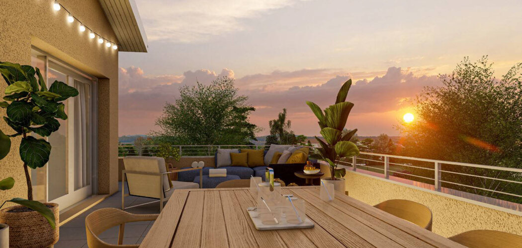 Programme immobilier neuf LE CLOS BEL'AIR - Fleurieux-sur-l'Arbresle proche place Benoit Dubost (69210) - Référence : 16059