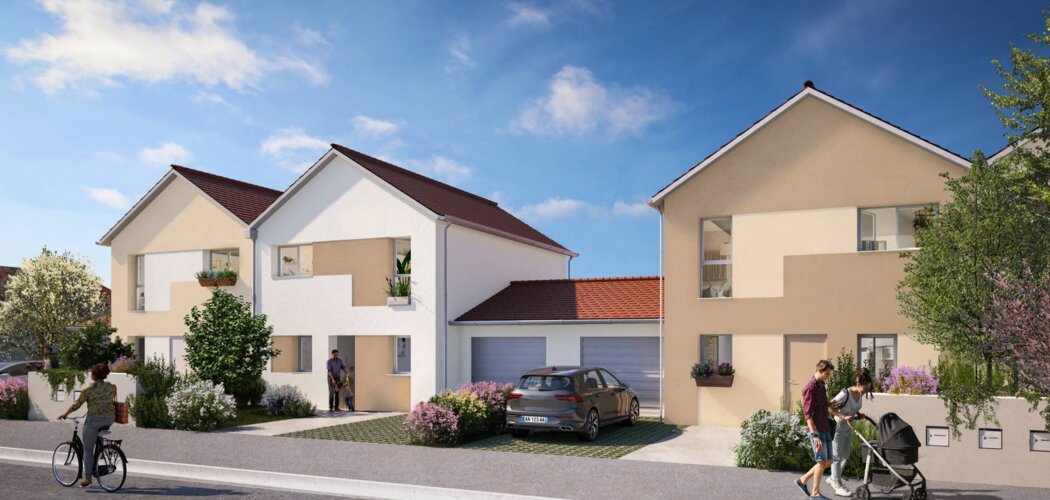 Programme immobilier neuf LES ALLÉES GABRIEL - Fleury-les-Aubrais aux portes d’Orléans en 10 min (45400) - Référence : 8808