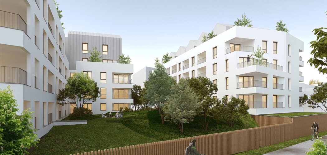 Programme immobilier neuf Cassiopée - Fleury-sur-Orne écoquartier proche du centre de Rouen (14123) - Référence : 14455