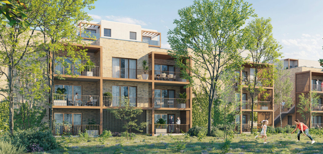 Programme immobilier neuf PAULETTE ET LULU ILOT 3/4/5 - Floirac : Appartements studio–T5 avec loggias, parking et luminosité à 200 mètres de la mairie (33270) - Référence : 14406
