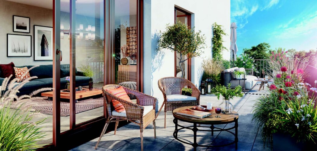 Programme immobilier neuf Latitude 270 - Floirac : Appartements studio–T5 avec terrasses, RT2012 et parking proche de Bordeaux Bastide (33270) - Référence : 6409