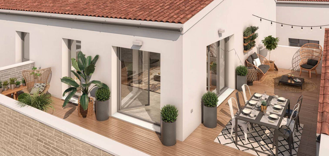Programme immobilier neuf BRIDGE SIDE - Floirac près des rives de la Garonne (33270) - Référence : 14908