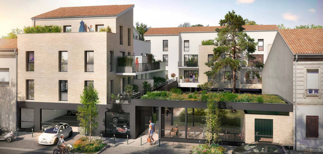 Programme immobilier neuf BRIDGE SIDE - Floirac près des rives de la Garonne (33270) - Référence : 14908