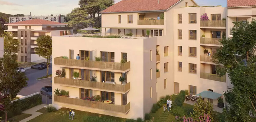 Programme immobilier neuf Millésime - Fontaines-sur-Saône à proximité du Parc de la Tête d’Or en 30 min (69270) - Référence : 16058