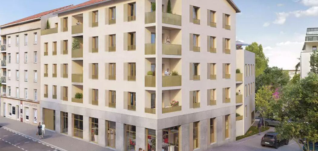 Programme immobilier neuf Millésime - Fontaines-sur-Saône à proximité du Parc de la Tête d’Or en 30 min (69270) - Référence : 16058
