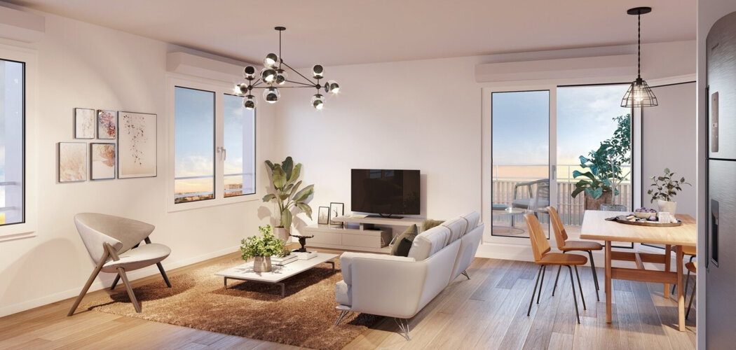 Programme immobilier neuf L' ÉLOGE - Fontaines-sur-Saône aux portes de Lyon en 20 min (69270) - Référence : 16055