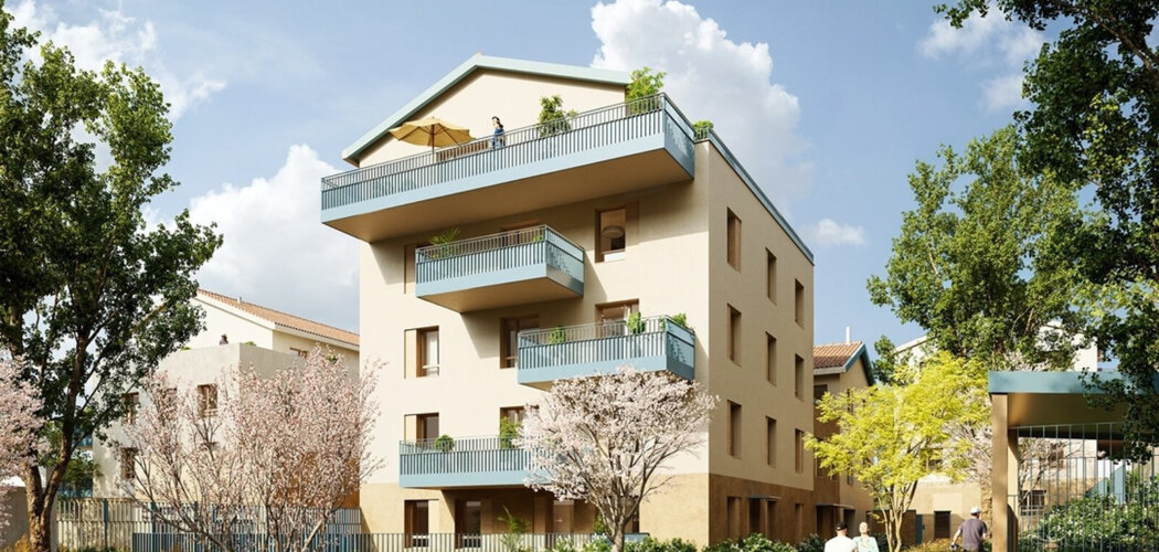 Programme immobilier neuf L' ÉLOGE - Fontaines-sur-Saône aux portes de Lyon en 20 min (69270) - Référence : 16055