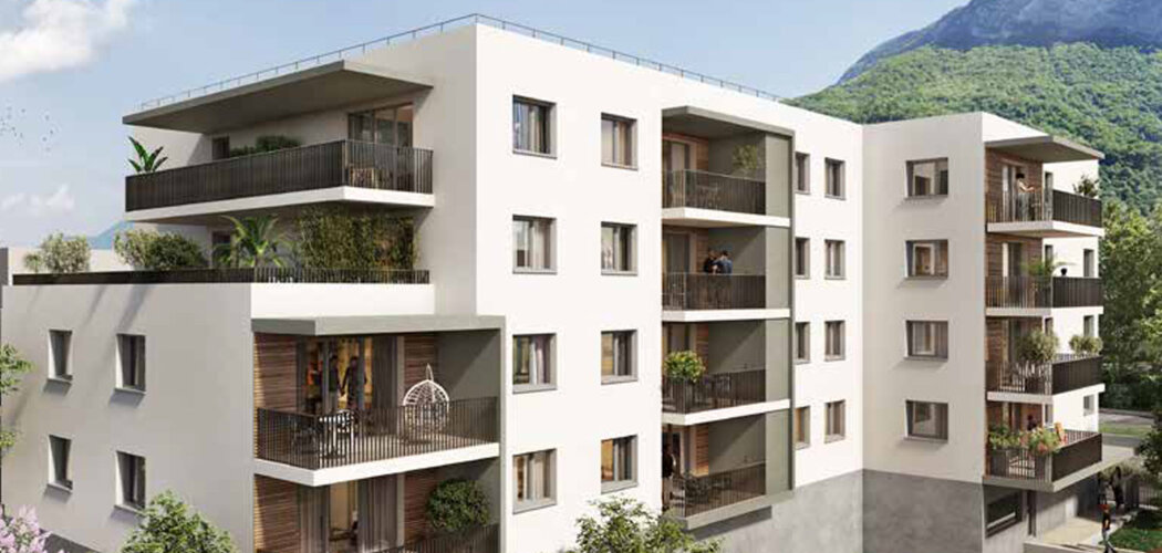 Programme immobilier neuf LUMEA - Fontanil-Cornillon entre Grenoble et montagnes avec tram E (38120) - Référence : 17296