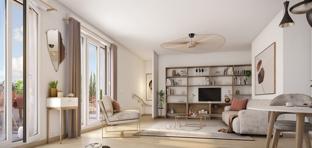 Programme immobilier neuf APPARTEMENT 5 PIECES DUPLEX - Fontenay-aux-Roses proche commerces (92260) - Référence : 14830