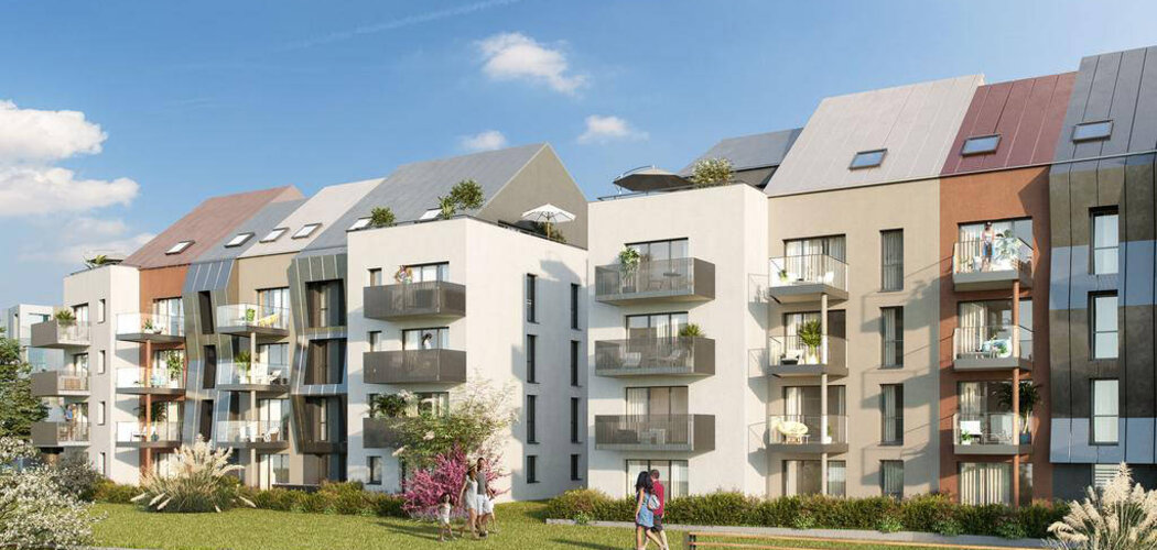 Programme immobilier neuf L'ANNEXE - Fougères : Appartements T2–T4 avec balcons, parking et luminosité proche du centre historique (35300) - Référence : 13440