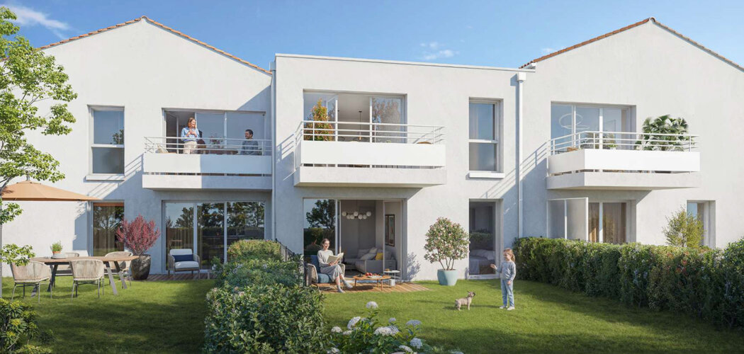 Programme immobilier neuf CLAIR DE MER - Fouras, une résidence proche plage à 30 minutes de La Rochelle (17450) - Référence : 17673