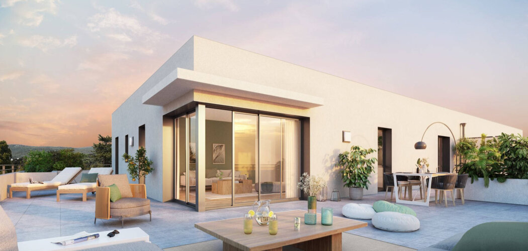 Programme immobilier neuf ILEX - Francheville : Appartements studio–T5 avec terrasses, parking sécurisé et proximité commodités (69340) - Référence : 14611