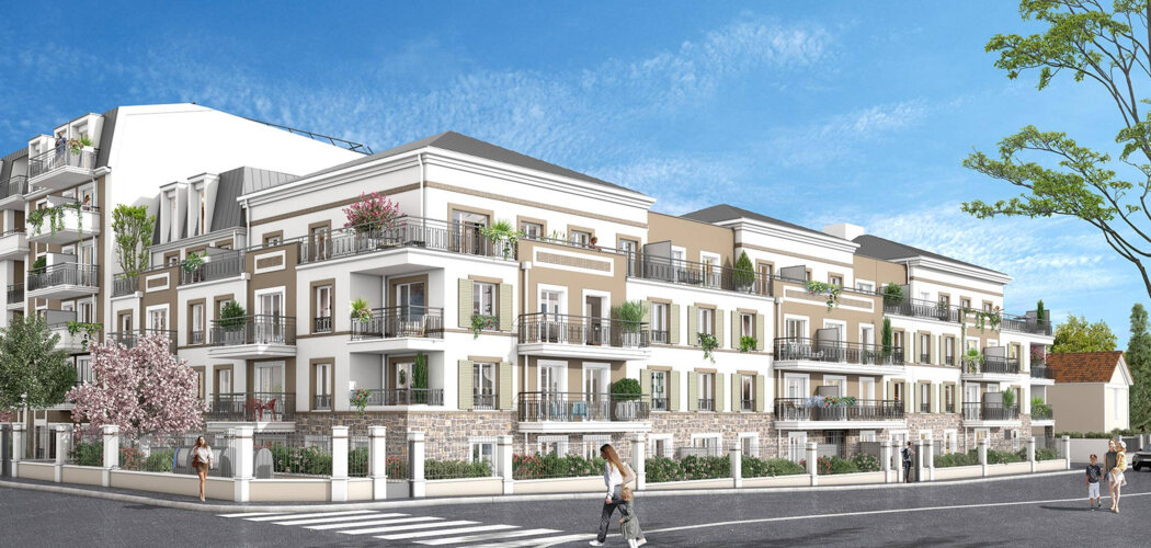 Programme immobilier neuf L'unique - Franconville : Appartements studio–T4 avec balcons, terrasses et cuisine ouverte à 2 min de la gare RER C (95130) - Référence : 5869