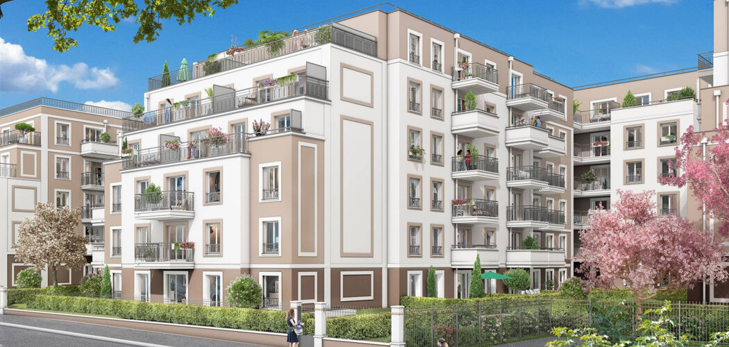 Programme immobilier neuf L'unique - Franconville : Appartements studio–T4 avec balcons, terrasses et cuisine ouverte à 2 min de la gare RER C (95130) - Référence : 5869