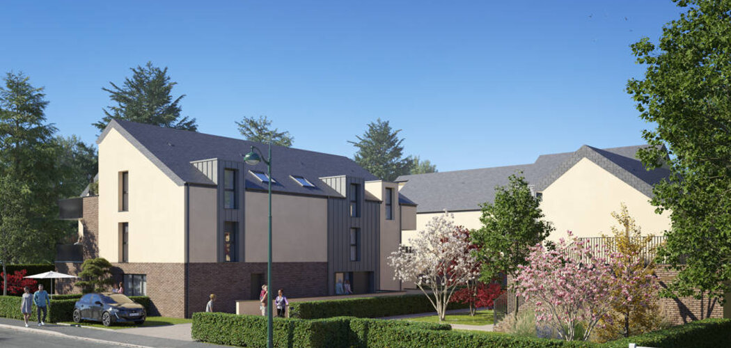 Programme immobilier neuf SANTINI - Franqueville-Saint-Pierre à quelques minutes de Rouen (76520) - Référence : 12059
