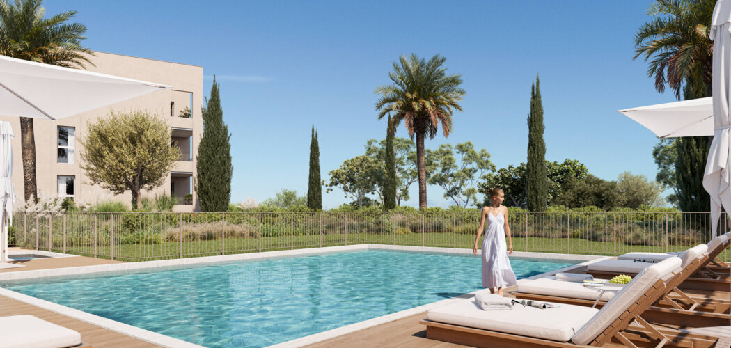 Programme immobilier neuf OASIA - Fréjus à proximité de la plage (83600) - Référence : 16193