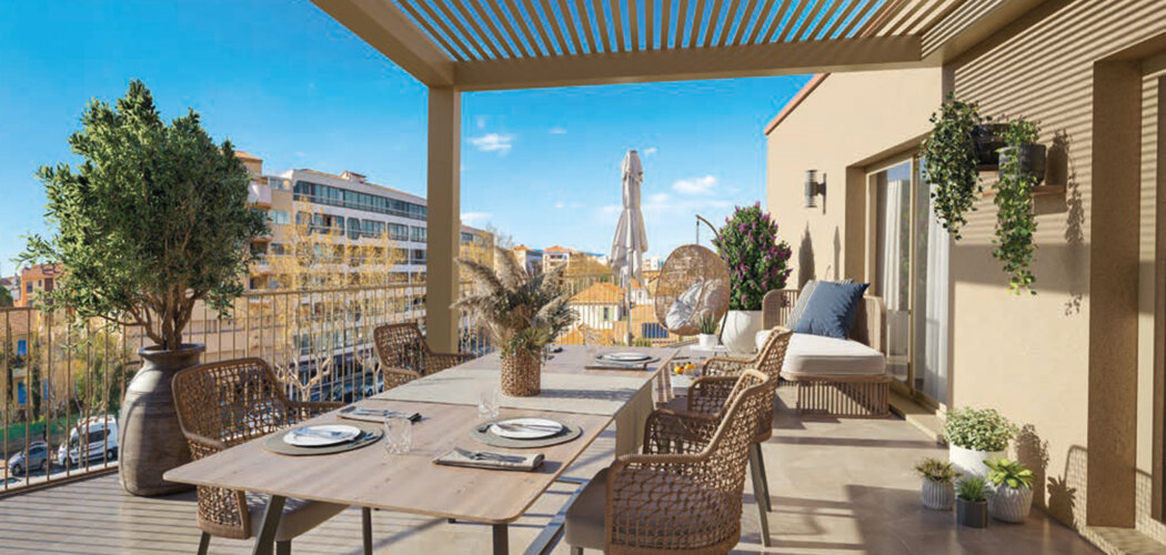Programme immobilier neuf Anna - Fréjus centre-ville à proximité des plages (83600) - Référence : 12799