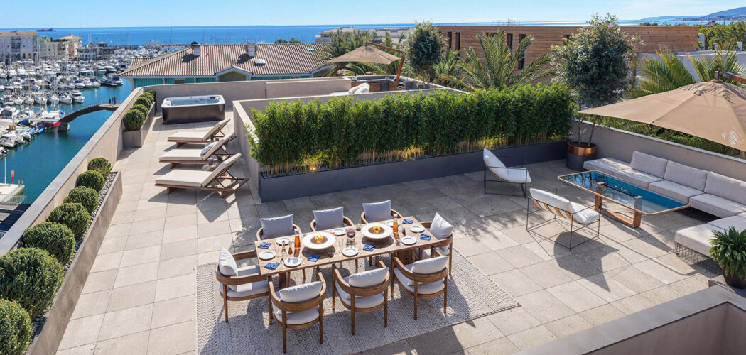 Programme immobilier neuf Marina B - Fréjus port et plages accessibles à pied (83600) - Référence : 16426