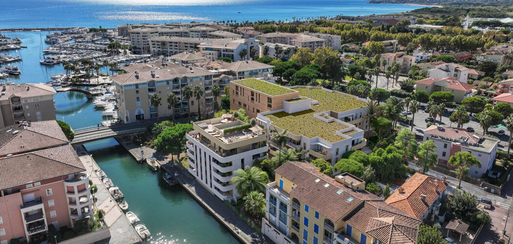 Programme immobilier neuf Marina B - Fréjus port et plages accessibles à pied (83600) - Référence : 16426