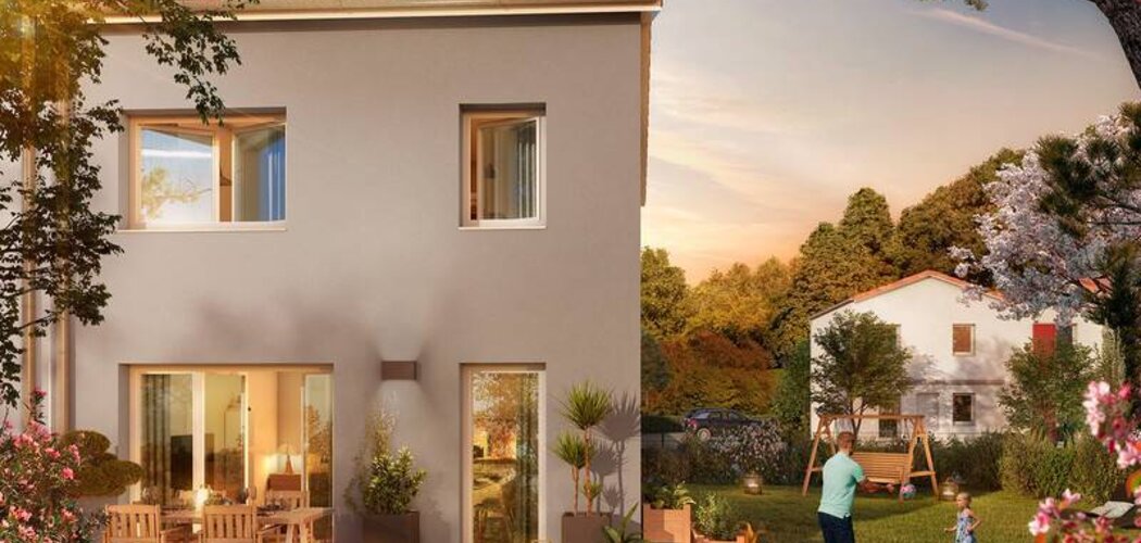Programme immobilier neuf Le Clos Sauveur - Frouzins le long du canal Saint-Martory (31270) - Référence : 8151