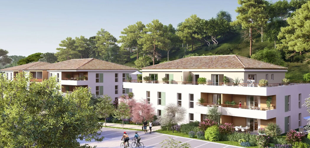 Programme immobilier neuf LES MAS DU ROUCAOUDO - Fuveau appartements lumineux entre village et garrigue (13710) - Référence : 17603
