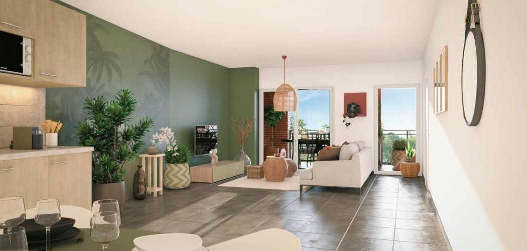 Programme immobilier neuf GRANERO - Gagnac-sur-Garonne  en bord de Garonne (31150) - Référence : 14875