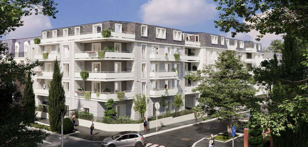 Programme immobilier neuf LE CLOS CASTEL - Gagny à deux pas du Bois de l’Étoile (93220) - Référence : 16165