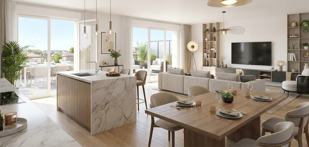 Programme immobilier neuf Villa Mare - Gagny résidence intimiste proche RER E et commerces (93220) - Référence : 17402
