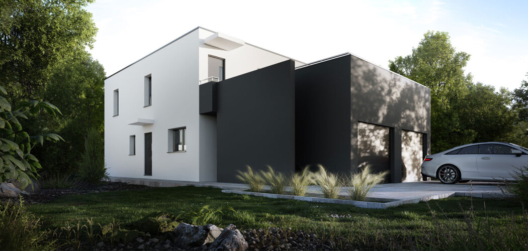 Programme immobilier neuf Duo CCMI - Gambsheim proche du centre et à 10 min à pied de la gare (67760) - Référence : 14164