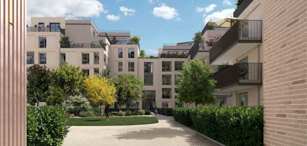 Programme immobilier neuf Les Terrasses de L'Hippodrome - Garches : appartements neufs du 2 au 5 pièces avec vue sur l'hippodrome de Saint-Cloud (92380) - Référence : 14963