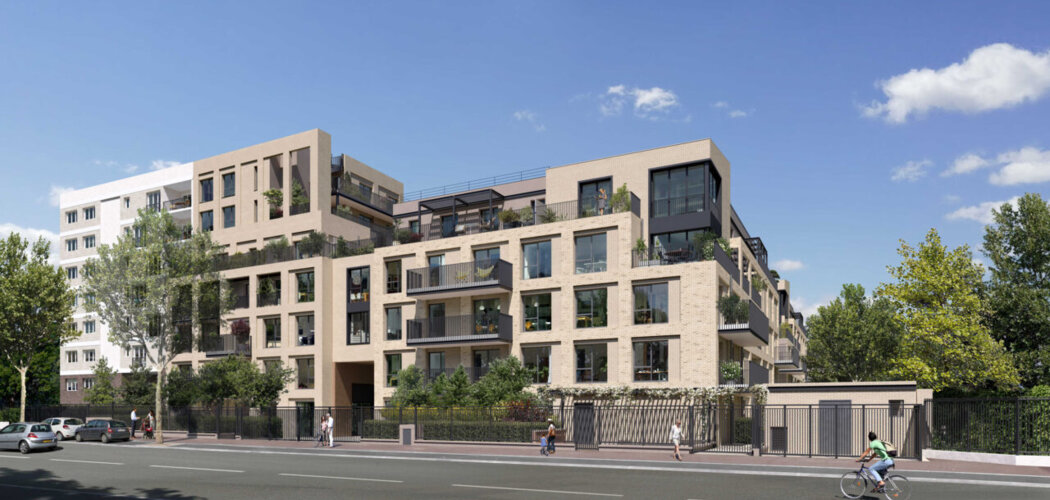 Programme immobilier neuf Les Terrasses de L'Hippodrome - Garches : appartements neufs du 2 au 5 pièces avec vue sur l'hippodrome de Saint-Cloud (92380) - Référence : 14963