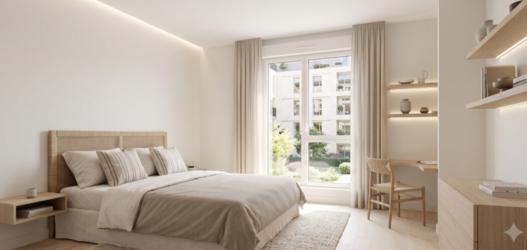 Programme immobilier neuf Les Terrasses de L'Hippodrome - Garches : appartements neufs du 2 au 5 pièces avec vue sur l'hippodrome de Saint-Cloud (92380) - Référence : 14963