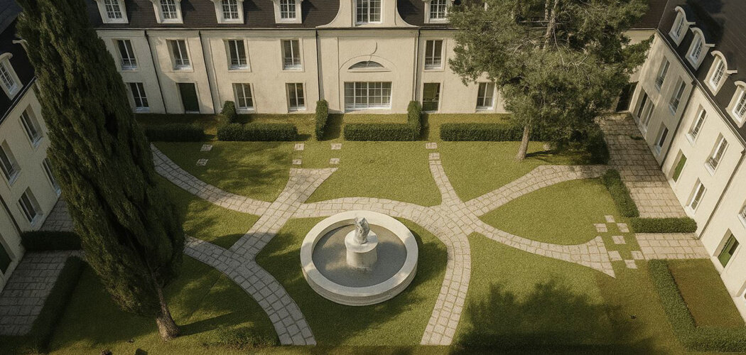 Programme immobilier neuf Les Ecuries du château d’Hanneucourt - Gargenville appartements et maisons dans château (78440) - Référence : 16358