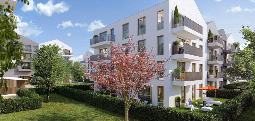 Programme immobilier neuf GREEN AVENUE - Garges-lès-Gonesse : Appartements T1–T4 avec jardins, balcons et stationnement sécurisé à 2 pas du RER (95140) - Référence : 4789