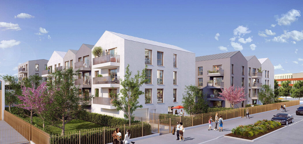 Programme immobilier neuf GREEN AVENUE - Garges-lès-Gonesse : Appartements T1–T4 avec jardins, balcons et stationnement sécurisé à 2 pas du RER (95140) - Référence : 4789