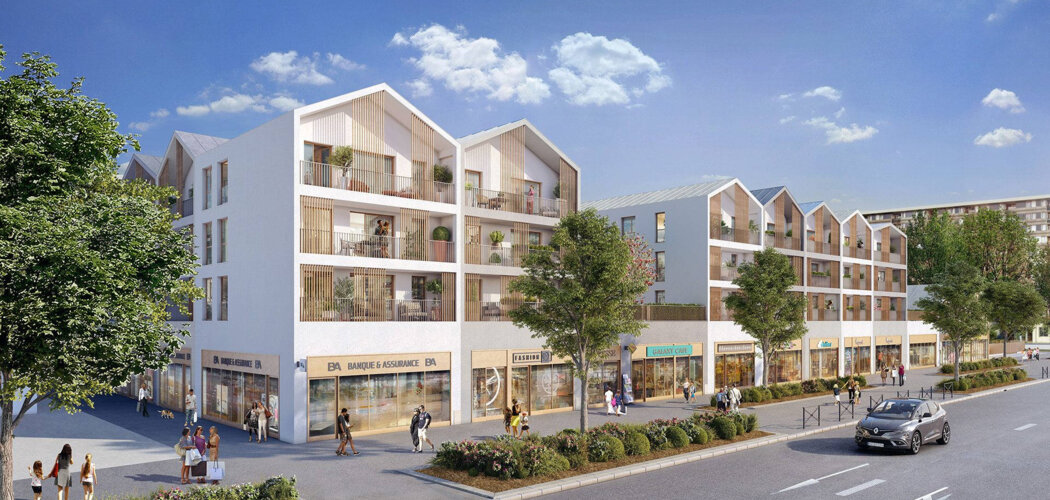 Programme immobilier neuf GREEN AVENUE - Garges-lès-Gonesse : Appartements T1–T4 avec jardins, balcons et stationnement sécurisé à 2 pas du RER (95140) - Référence : 4789