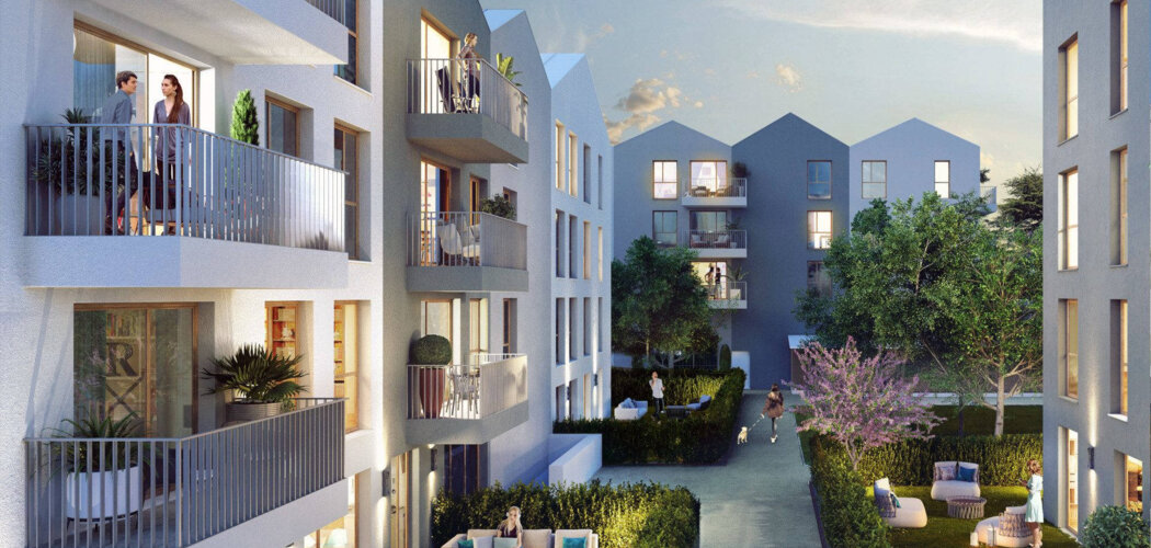 Programme immobilier neuf GREEN AVENUE - Garges-lès-Gonesse : Appartements T1–T4 avec jardins, balcons et stationnement sécurisé à 2 pas du RER (95140) - Référence : 4789