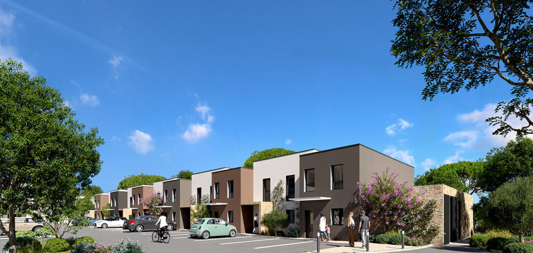 Programme immobilier neuf LUMAE - Garons maisons aux portes de Nîmes (30128) - Référence : 13480