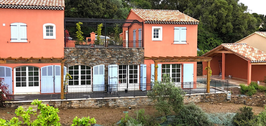 Programme immobilier neuf LES 7 PERLES DE GASSIN - Gassin villa avec piscine privée et panoramas méditerranéens (83580) - Référence : 17476