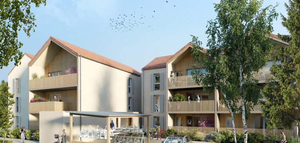 Programme immobilier neuf La Promenade   du Gave - Gelos proche du centre-ville de Pau (64110) - Référence : 10634