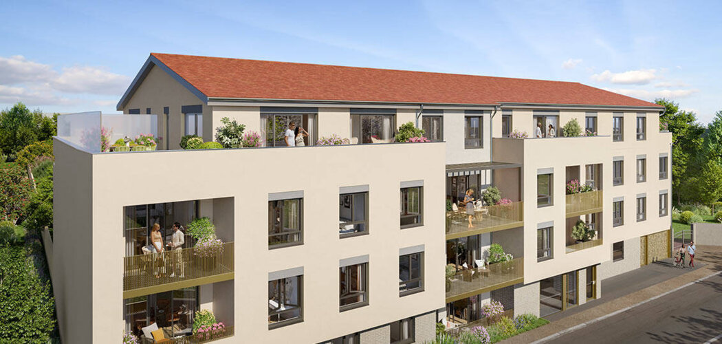 Programme immobilier neuf REFLETS D'ADELE - Genas à 25 minutes de Lyon dans un cadre verdoyant (69740) - Référence : 16978